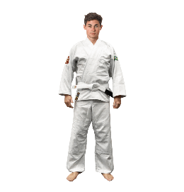 Kimono Trançado Branco Shogum