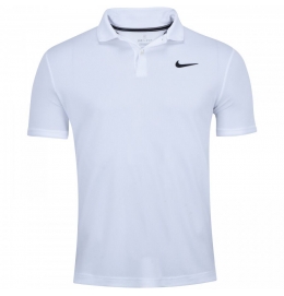 Camisa Polo Team Nike (Branca)