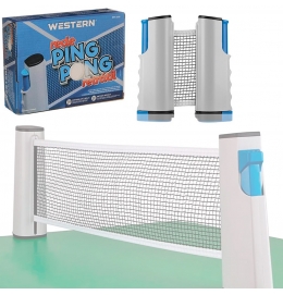 Rede Ping Pong Retrátil Western