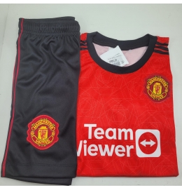 Kit Manchester United Infantil Futebol Mania