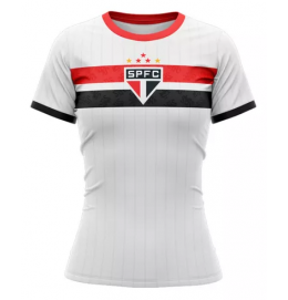 Camiseta São Paulo Braziline Feminina Stencil