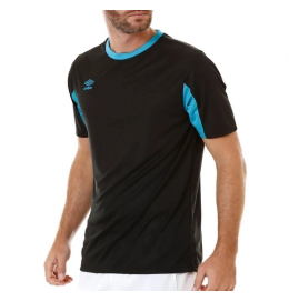 Uniforme de Futebol Umbro (Preto/Azul) 18 Camisas
