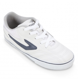 Chuteira Futsal Juvenil Dominator Topper (Branco)