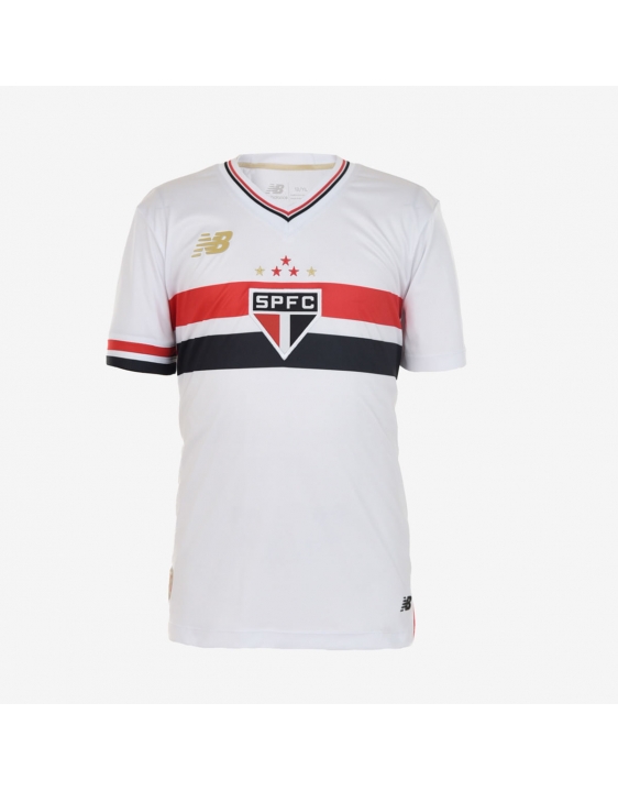 Camisa São Paulo I New Balance 25/26 Juvenil