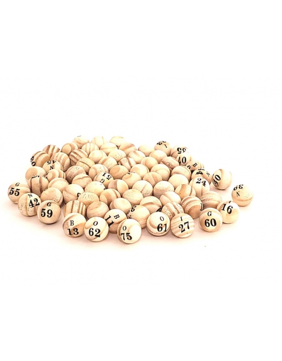 Bolinha de Bingo Médio/Grande (100 Bolinhas)