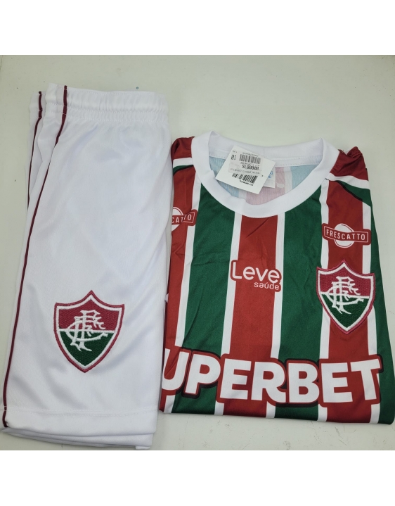 Kit Fluminense Infantil Futebol Mania