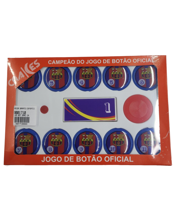 Jogo de Botão Barcelona Crakes