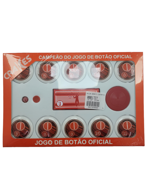 Jogo de Botão Internacional-RS Crakes