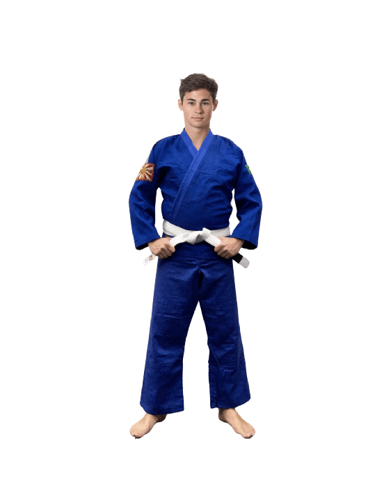 Kimono Trançado Profissional Azul Shogum