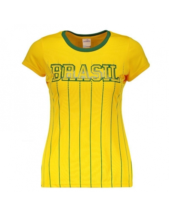 Camiseta Brasil Xingu Feminina Braziline