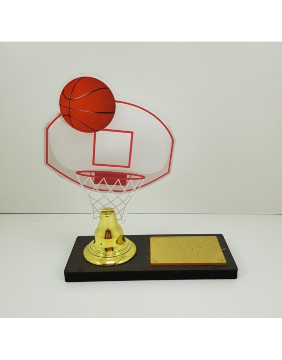 Troféu Basquete Acrílico Vitória