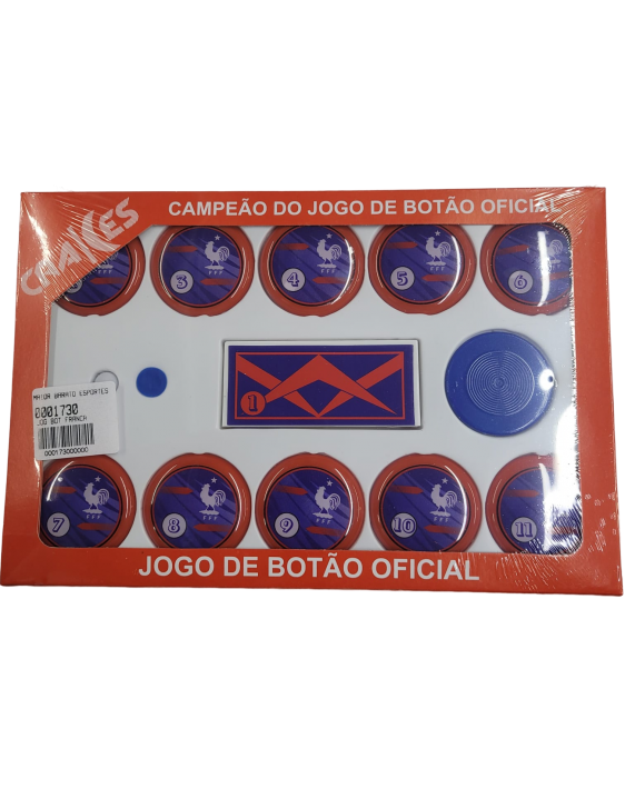 Jogo de Botão França Crakes