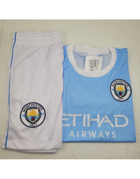 Kit Manchester City Infantil Futebol Mania