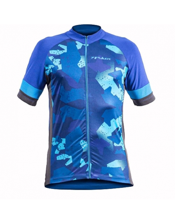 Camisa Ciclista Total Defend Poker