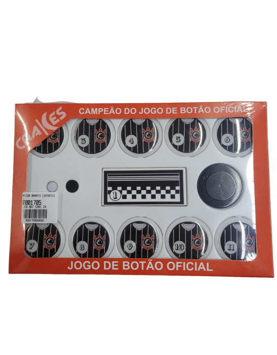 Jogo de Botão Timão Crakes