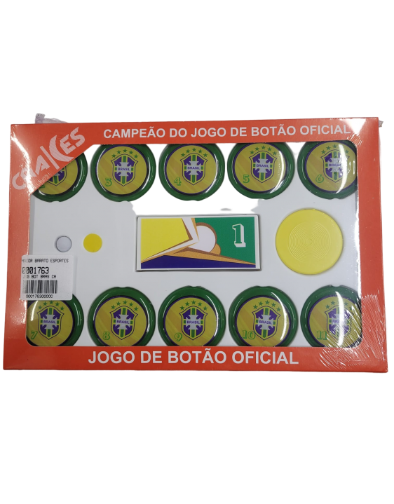 Jogo de Botão Brasil Crakes