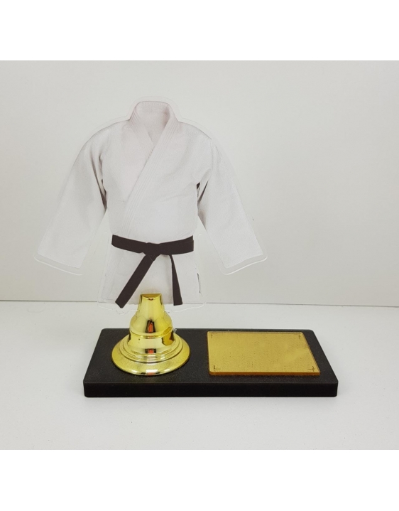 Troféu Judô/JiuJitsu Acrílico Vitória