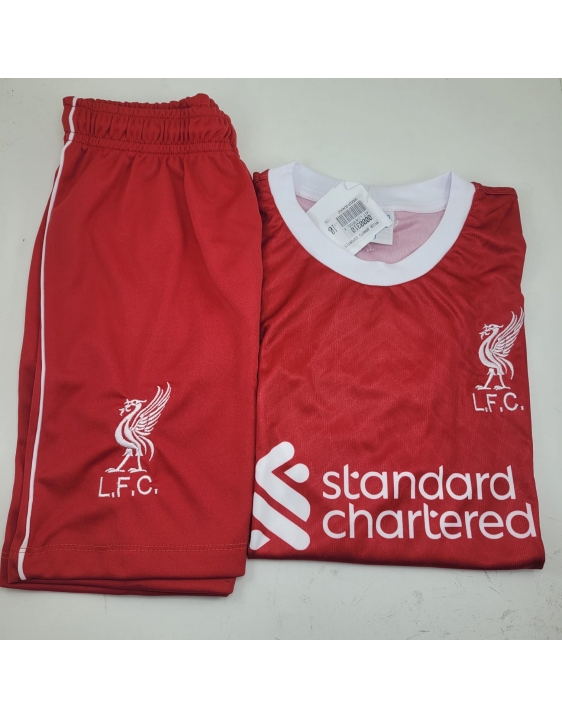 Kit Liverpool Infantil Futebol Mania