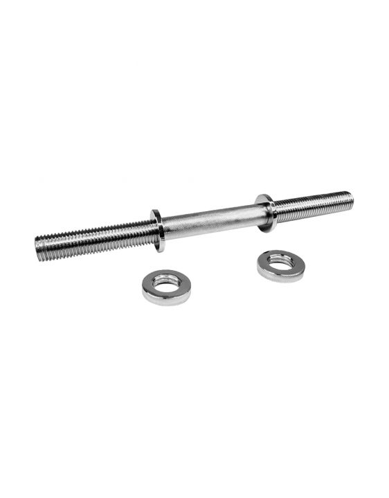 Barra 40cm Maciça com Rosca Polimet