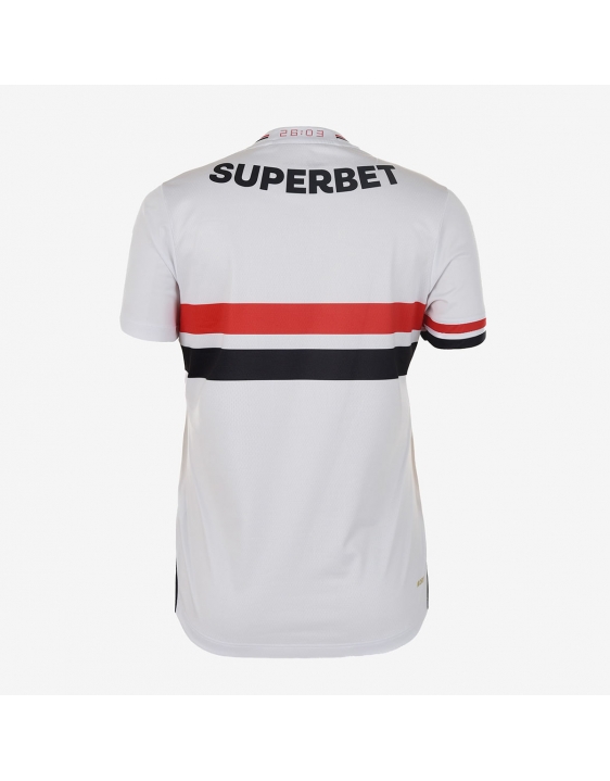 Camisa São Paulo I New Balance 24/25 (Feminina) Maior Barato