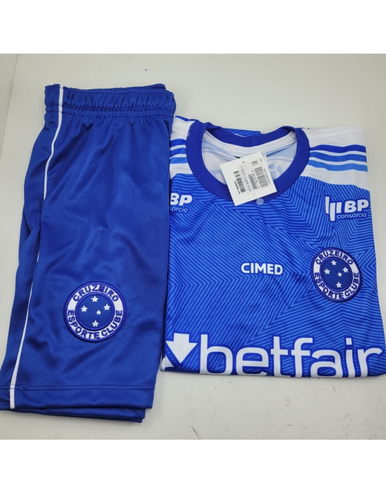 Kit Cruzeiro Infantil Futebol Mania