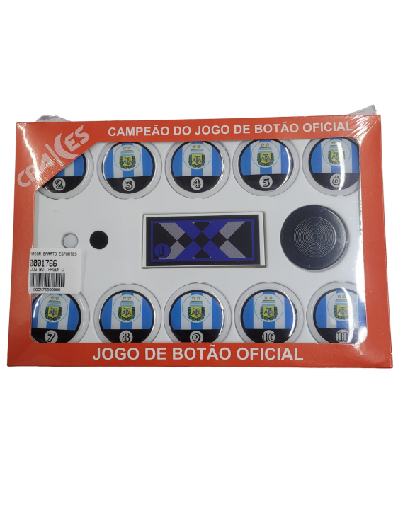 Jogo de Botão Argentina Crakes