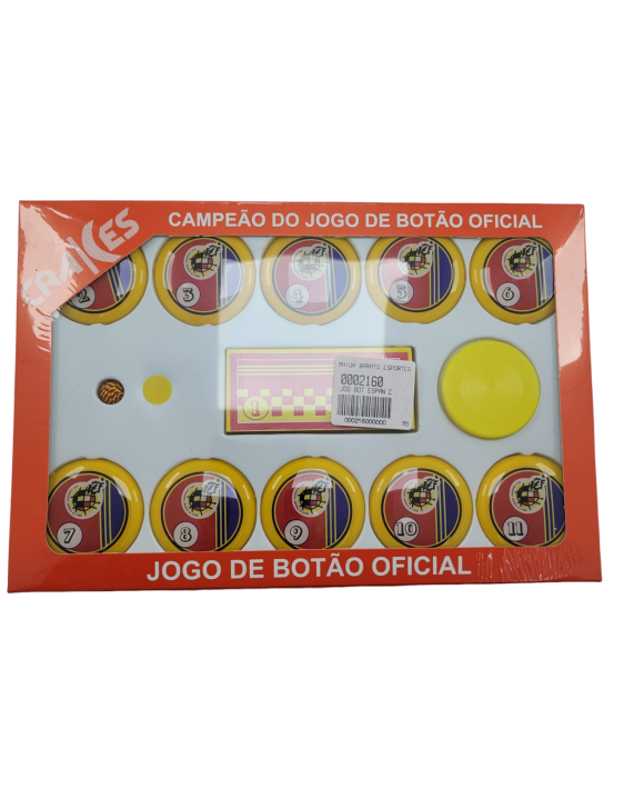 Jogo de Botão Espanha Crakes