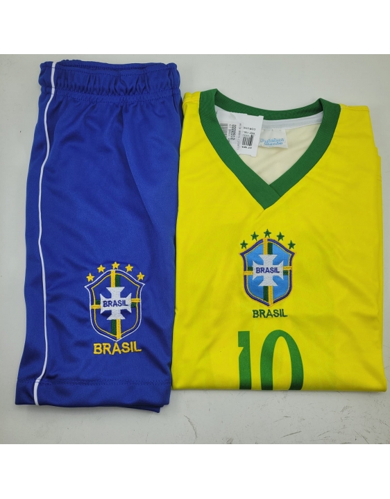 Kit Brasil Infantil Futebol Mania