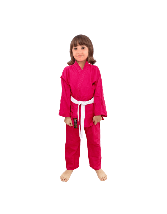 Kimono Judô Infantil Rosa Shogum (Kids)