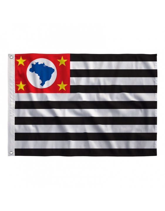 Bandeira do Estado de São Paulo Oficial 112x160cm