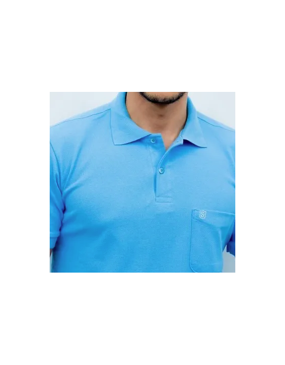 Camisa Polo Lisa Sudotex (c/ bolso)