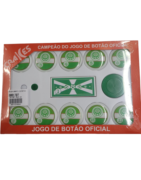 Jogo de Botão Verdão Crakes