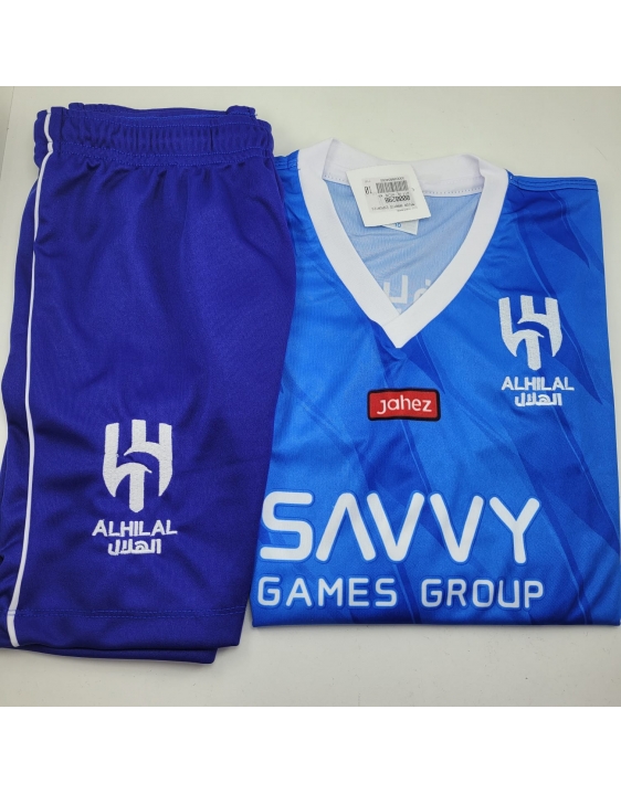 Kit Al Hilal Infantil Futebol Mania