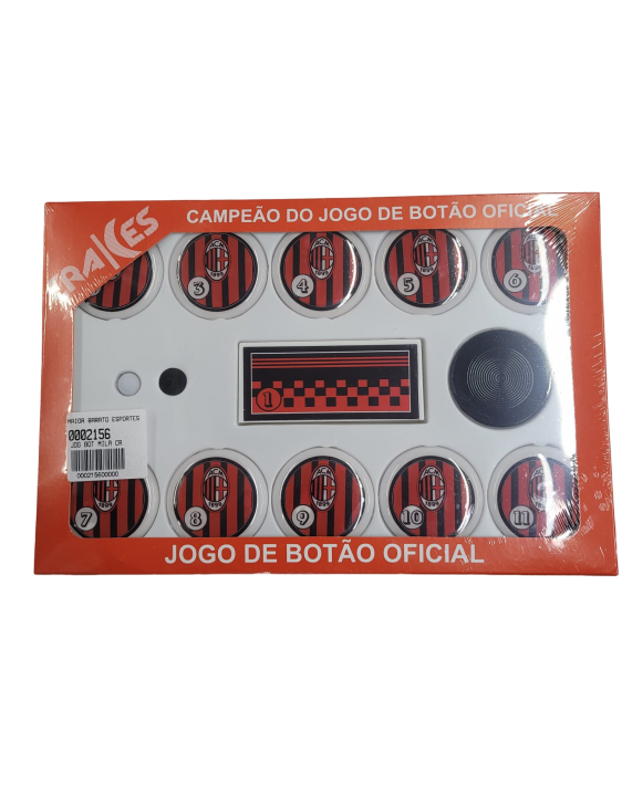 Jogo de Botão Milan Crakes