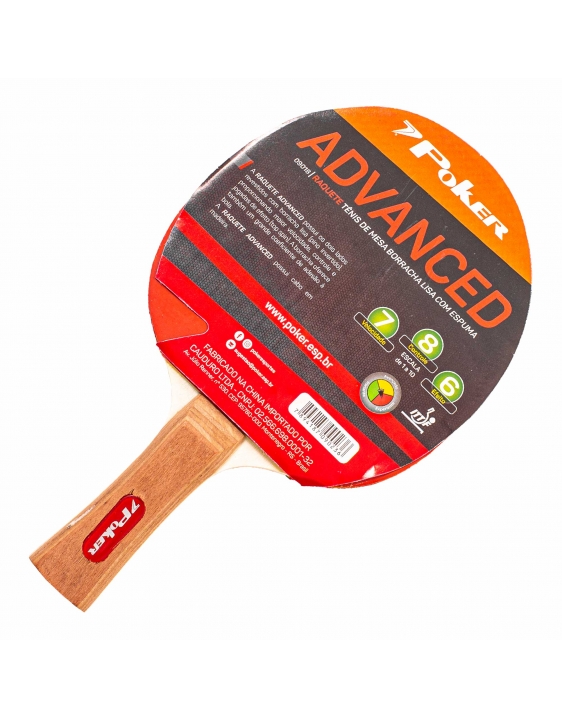 Raquete Tênis de Mesa Advanced Poker