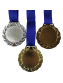 Medalha Lisa Ramo 75mm Vitória