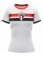 Camiseta São Paulo Braziline Feminina Stencil