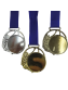 Medalha Lisa Redonda 60mm Rema