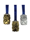 Medalha Retangular 45mm Rema
